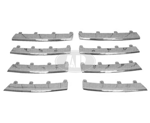 -) 2009 GRILLE MOULDING KIT CHROME (8PC/SET)