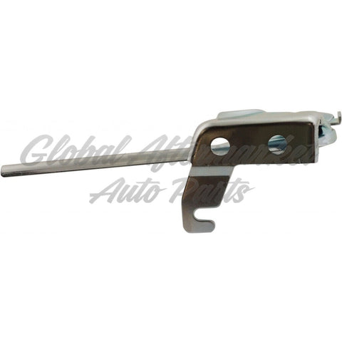 HOOD HINGE LH STEEL CHROME