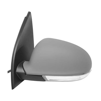 DOOR MIRROR LH POWER HTD W/SIGNAL PTM CAP
