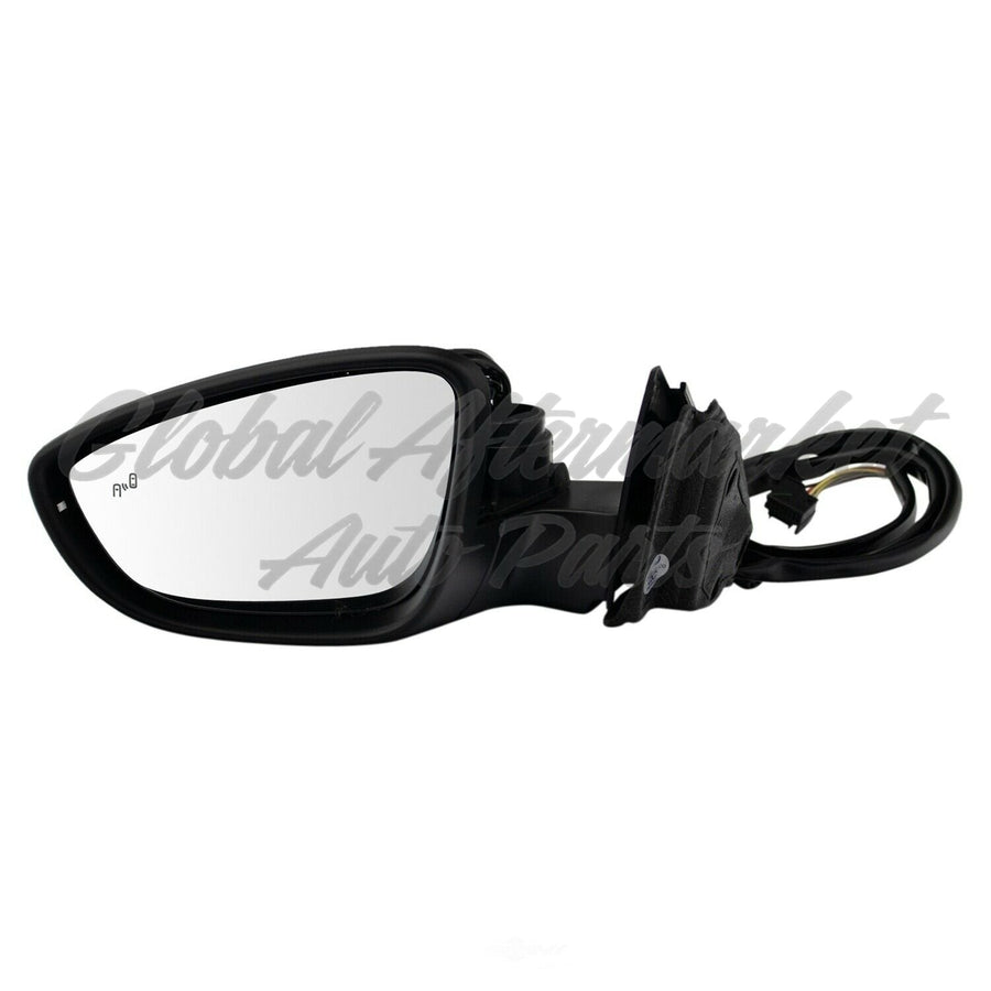 DOOR MIRROR LH POWER PTM HTD W/BLIND SPOT