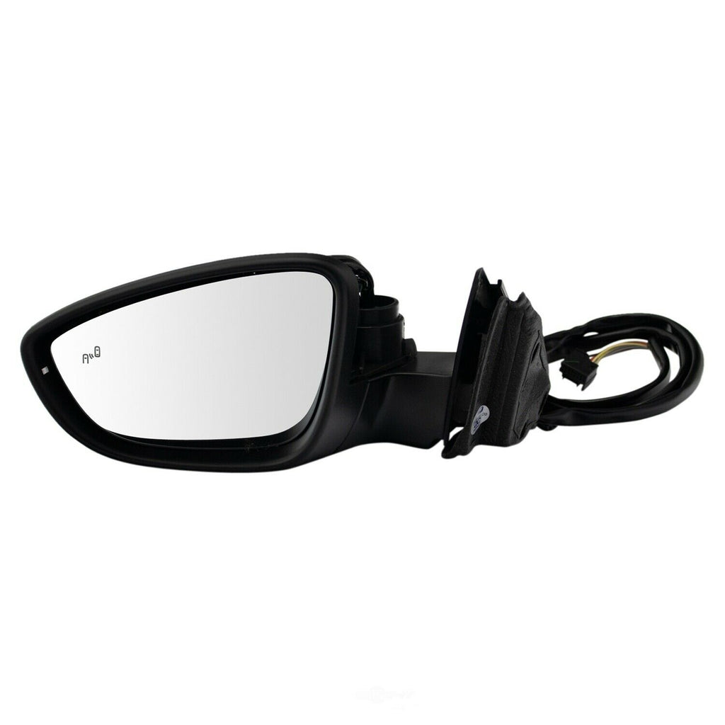 DOOR MIRROR LH POWER PTM HTD W/BLIND SPOT
