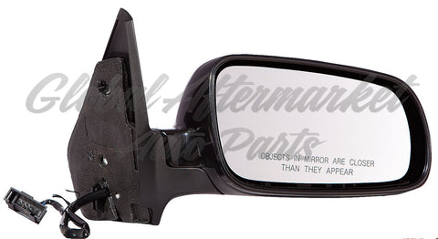 DOOR MIRROR RH POWER HTD CLEAR GLASS W/O MEMORY PTM