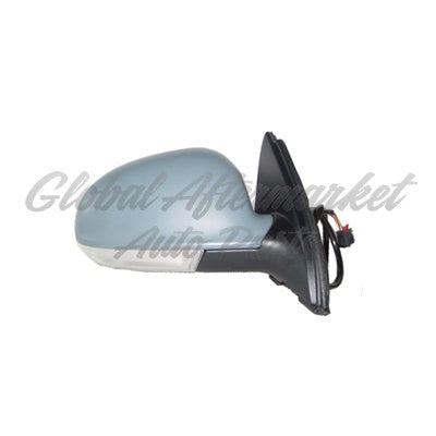 DOOR MIRROR RH POWER HTD W/SIGNAL/PUDDLE LAMP PTM