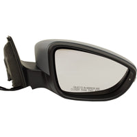 DOOR MIRROR RH POWER HTD PTM W/O MEMORY W/SIGNAL GLI/HYB SDN
