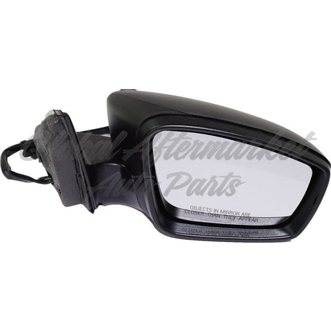 DOOR MIRROR RH POWER HTD TEXTURED W/O SIGNAL/LANE CHANGE ASSIST/BLINDSPOT