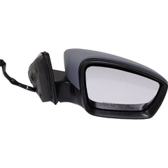 DOOR MIRROR RH POWER HTD PTM W/O SIGNAL/LANE CHANGE ASSIST/BLIS