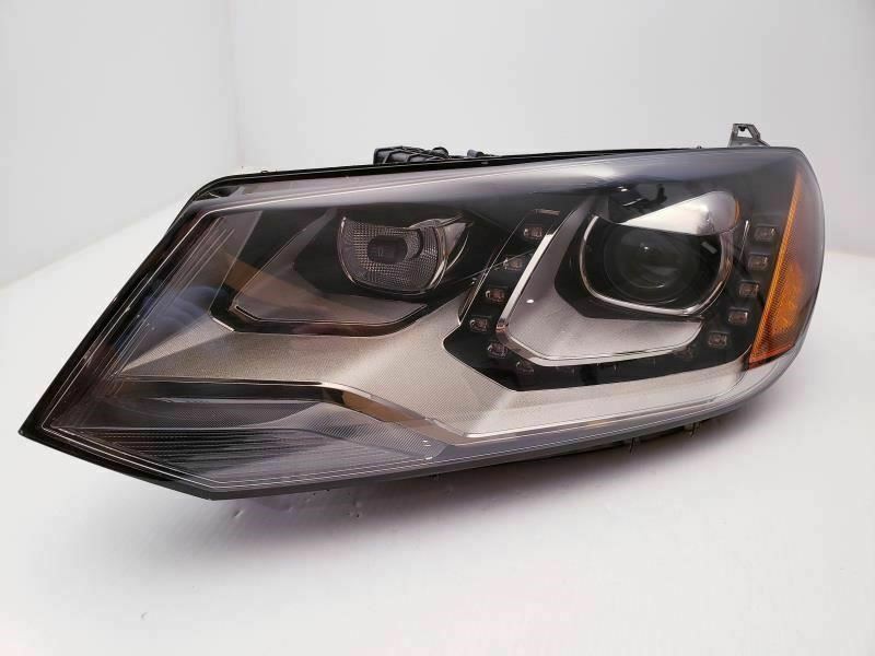 HEAD LAMP LH HID BLACK BEZEL W/CHROME TRIM INSERT HQ
