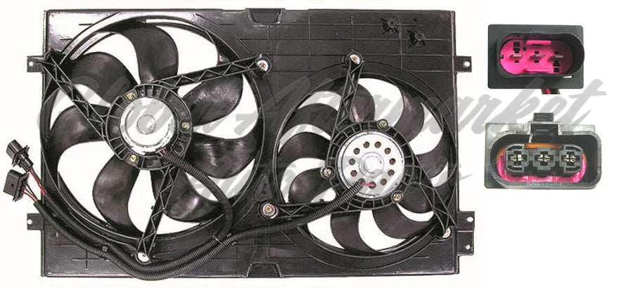 COOLING FAN ASSY 1.8/1.9/2.0L