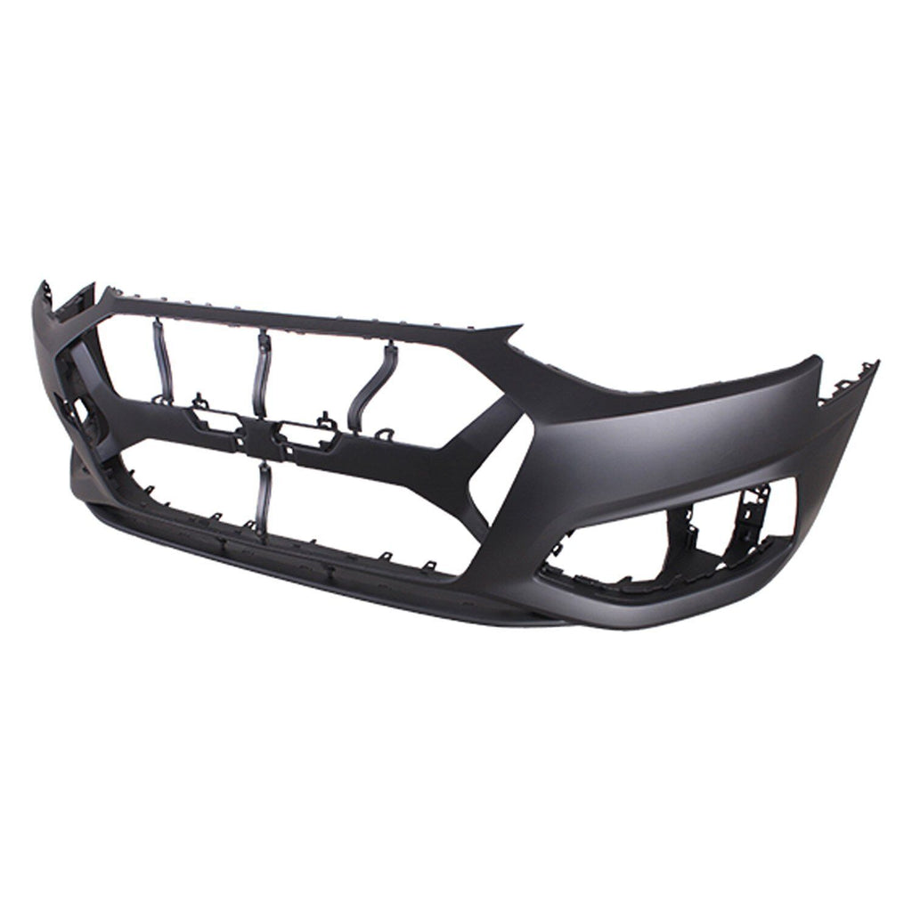 BUMPER FR PRIMED PTM W/TOW HOOK W/O SENSOR/HEAD LAMP WASHER EXCLUDE S-LINE