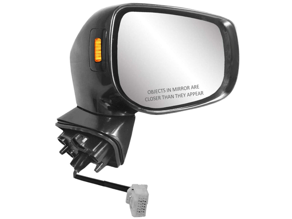 DOOR MIRROR RH POWER HTD SATIN CHROME W/SIGNAL/MEMORY/BLIND SPOT