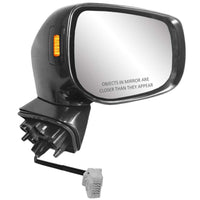 DOOR MIRROR RH POWER HTD SATIN CHROME W/SIGNAL/MEMORY/BLIND SPOT