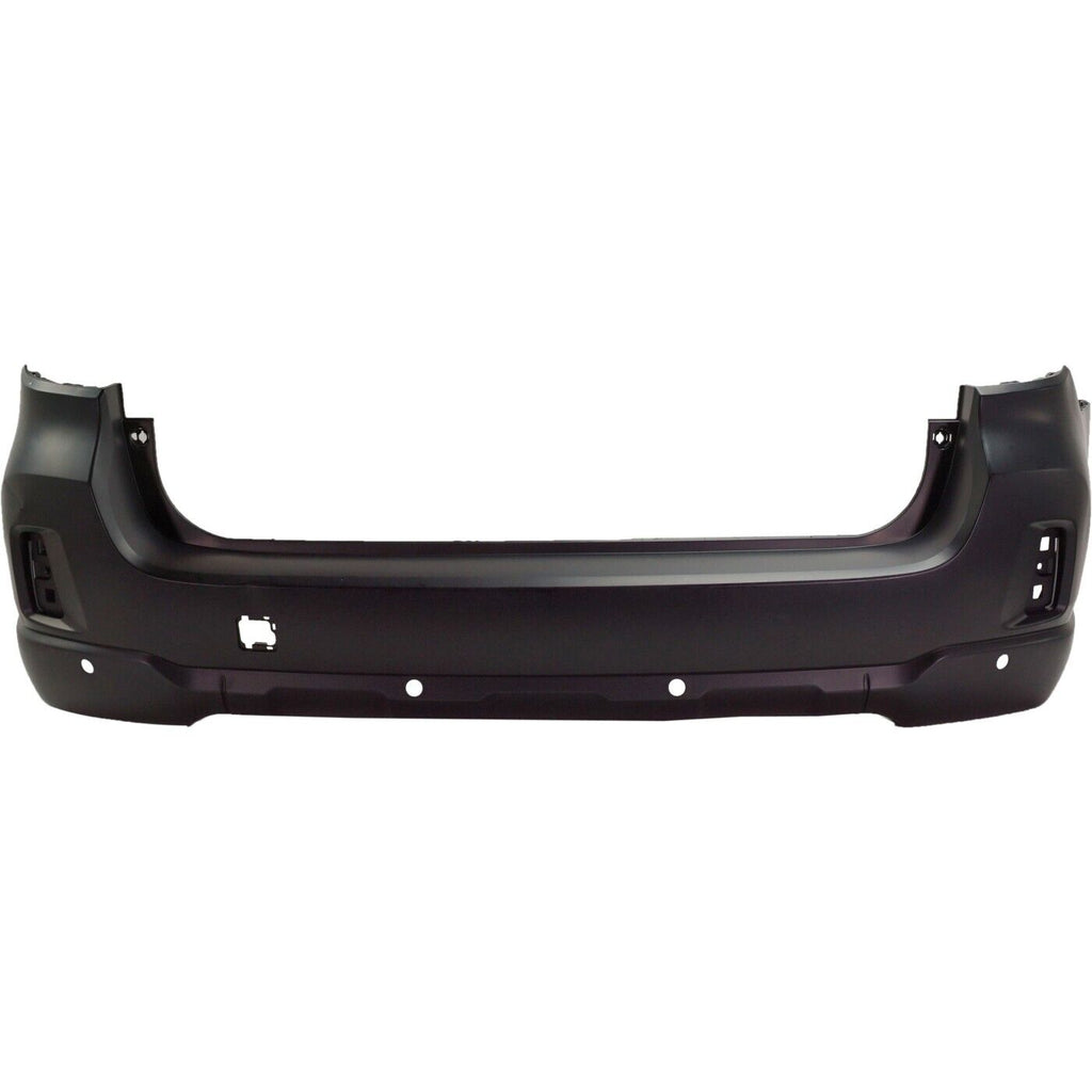 BUMPER RR W/SENSOR UPPER SMOOTH W/LOWER TEXTURED CAPA
