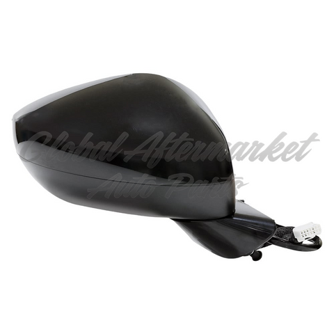 DOOR MIRROR RH PTM BASE / COVER HTD POWER MANUAL FOLD W/ BLIND SPOT W/O SIGNAL