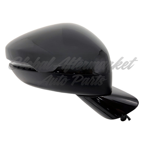 DOOR MIRROR RH PTM BASE / COVER HTD POWER MANUAL FOLD W/ BLIND SPOT / SIGNAL