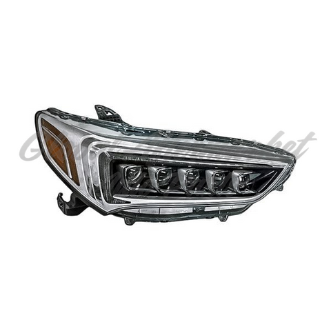 HEAD LAMP RH LED W/O LOGO WITHOUT A-SPEC CHROME HQ