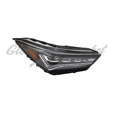 HEAD LAMP RH LED W/O LOGO W/ BLACK TRIM AROUND SIGNAL / TYPE S / ALL A-SPEC HQ