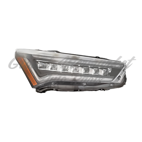 HEAD LAMP RH LED W/O ADAPTIVE LAMPS/LOGO / FITS MODELS W/ FOG LAMPS (A-SPEC) HQ