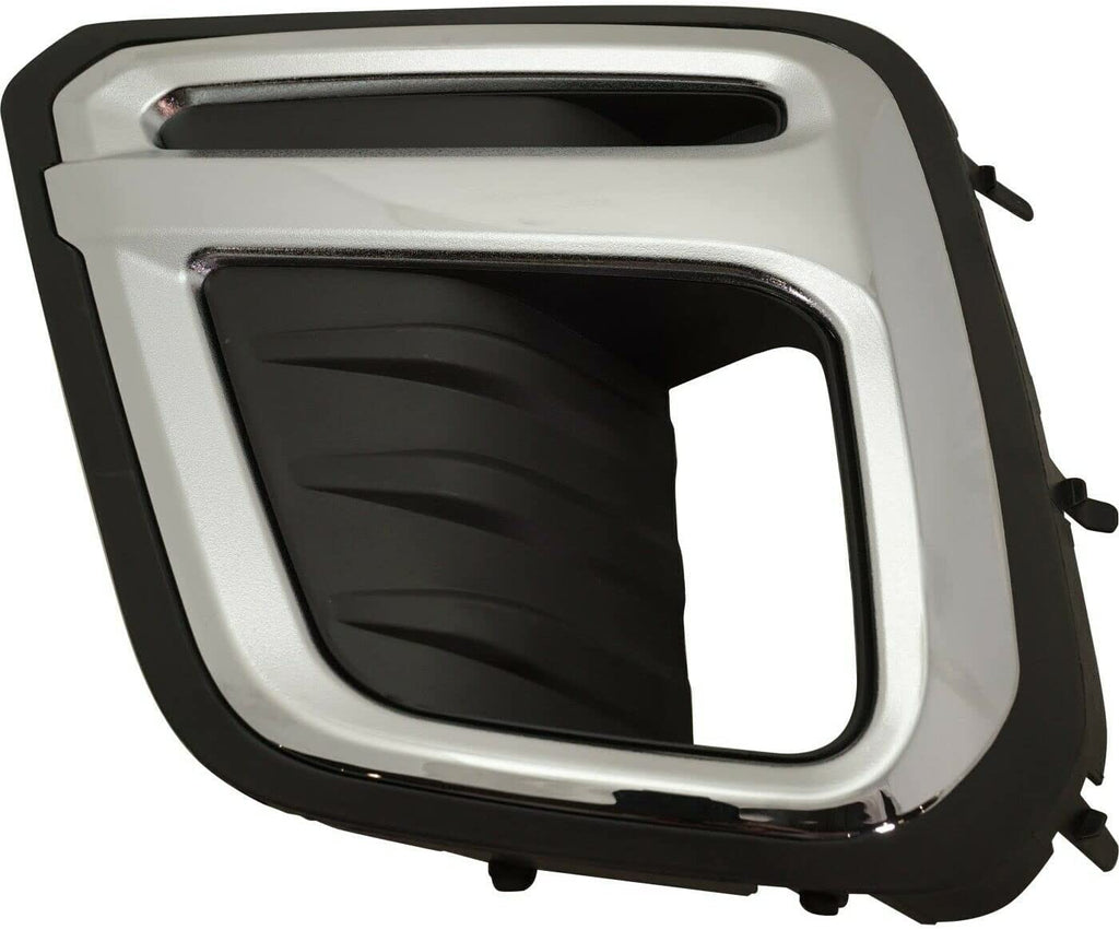 FOG LAMP BEZEL FR LH CHROME/TEXTURED BLACK USE W/LED FOGS TOURING MODEL