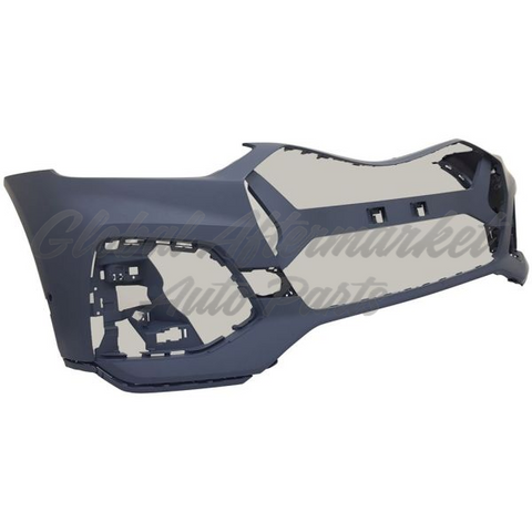 BUMPER FR PRIMED W/TOW HOOK/PARALLEL PARK W/O HEAD LAMP WASHER HOLE