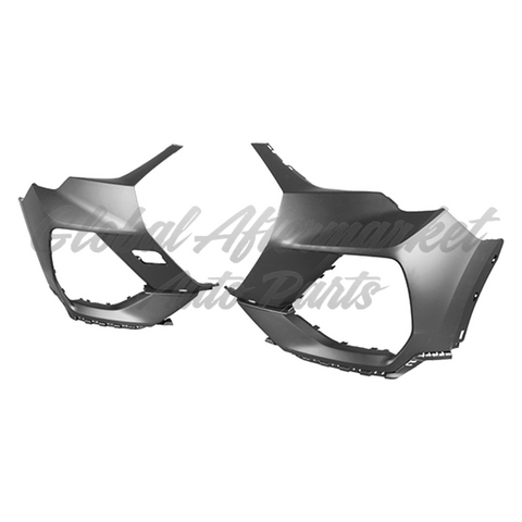 BUMPER FR LH PRIMED W/O SENSOR/HEAD LAMP WASHER EXCLUDE S-LINE
