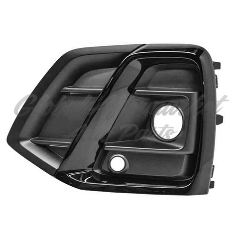 GRILLE LOWER FR LH TEXTURED GLOSS BLACK PTD S-LINE