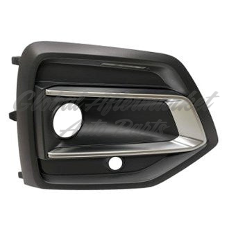 GRILLE LOWER FR RH TEXTURED BLACK W/SATIN MOLDING / S-LINE