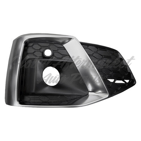 FOG LAMP BEZEL FR RH W/ CHROME MOLDING / S-LINE