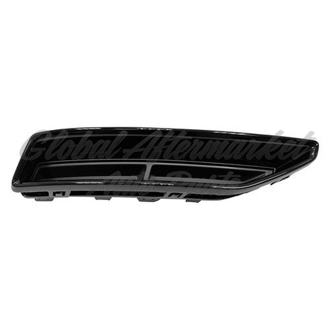 BUMPER MOLDING RR LH LOWER TEXTURED GLOSS BLACK EXCLUDE S-LINE
