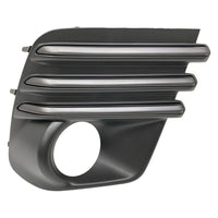 FOG LAMP BEZEL FR RH BLACK W/STEEL GRAY / ROUND HALOGEN FOG LAMPS EXCLUDE WILDERNESS/SPRT