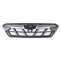 GRILLE FR BLACK W/UPPER ARGENT MOLDING W/BLACK INSERT TRIP W/O EMBLEM FOR 2.0
