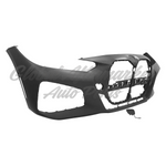 BUMPER FR PRIMED PTM W/ TOW HOOK/ SENSOR/ M-PKG — photo 1