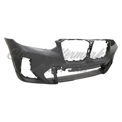 BUMPER FR PRIMED W/O PARK ASSIST SENSOR W/ M-SPRT