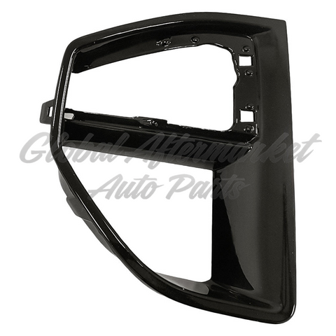BUMPER AIR DUCT RH BRIGHT BLACK W/M-PKG