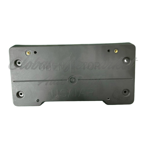 LICENSE PLATE BRACKET FR BLACK W/ HARDWARE