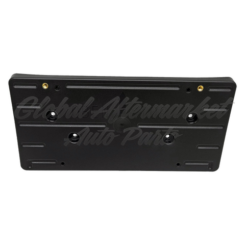 LICENSE PLATE BRACKET FR TEXTURED BLACK W/O MOUNTING HARDWARE