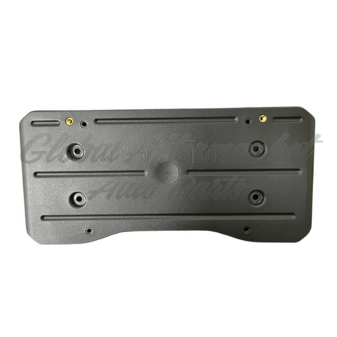 LICENSE PLATE BRACKET FR BLACK W/ HARDWARE W/O M-SPRT