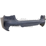 BUMPER RR PRIMED W/4 PARK ASSIST SENSOR/M-PKG — photo 2