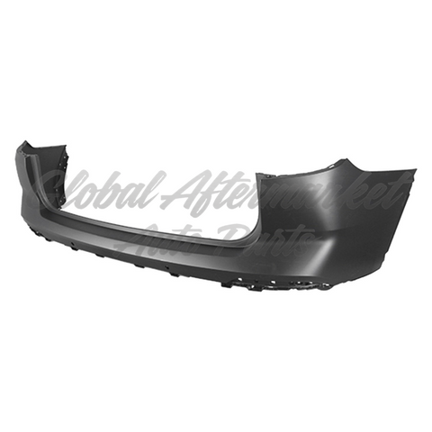 BUMPER RR UPPER PRIMED W/O PARK ASSIST SENSOR/ M-PKG CAPA