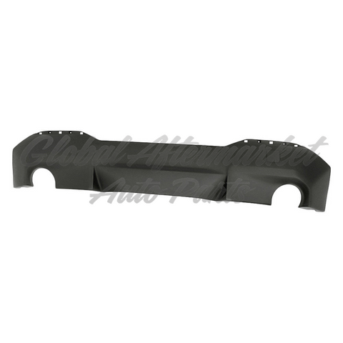 VALANCE RR LOWER TEXTURED BLACK W/ TOW HOOK W/O M-PKG