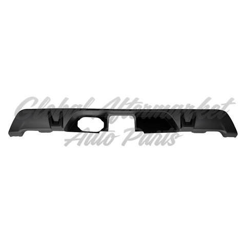 VALANCE RR CENTER TEXTURED BLACK W/ TRAILER HITCH / M SPRT