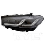 HEAD LAMP LH BLACK TRIM LED HQ — photo 1