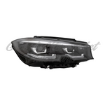 HEAD LAMP RH LED BLACK W/ ADAPTIVE LAMPS W/O LOGO HQ — photo 2