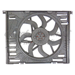 RADIATOR CONDENSER FAN ASSY W/ ONE BIG FAN — photo 3