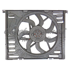 RADIATOR CONDENSER FAN ASSY W/ ONE BIG FAN