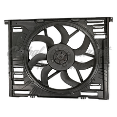 RADIATOR CONDENSER FAN ASSY W/ ONE BIG FAN