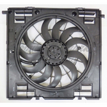 RADIATOR CONDENSER FAN ASSY W/ ONE BIG FAN 2.0L L4 / 850 WATT FAN — photo 1