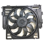 RADIATOR CONDENSER FAN ASSY W/ ONE BIG FANS 3.0L L6/ 2.0L L4 HYB — photo 1