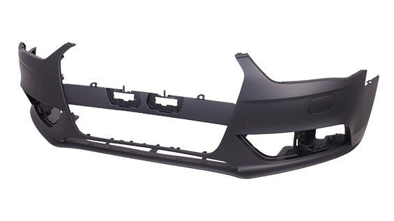 BUMPER FR W/O S-LINE PKG W/H/L WASHER W/O SENSOR PRIMED BLACK