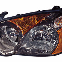 HEAD LAMP LH W/O HID BLACK HQ