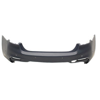 BUMPER RR PRIMED W/PARK DISTANCE/PARK ASSIST/M-PKG CAPA